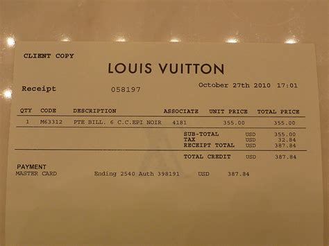 louis vuitton receipt hong kong|Louis Vuitton receipt template free.